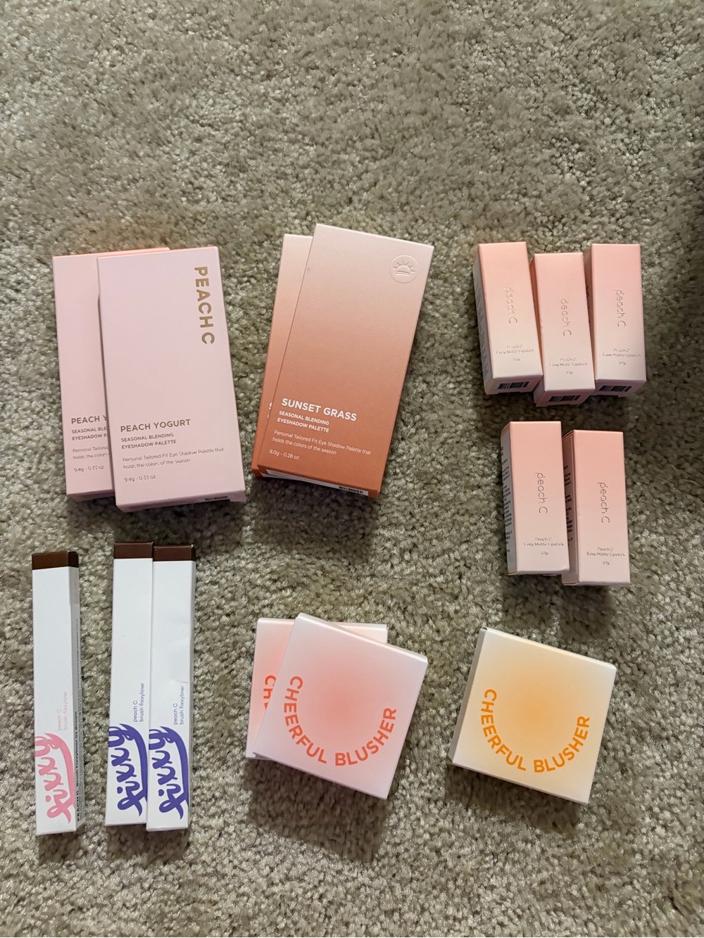 Peach C Wholesale Makeup bundle 15pc NWT
